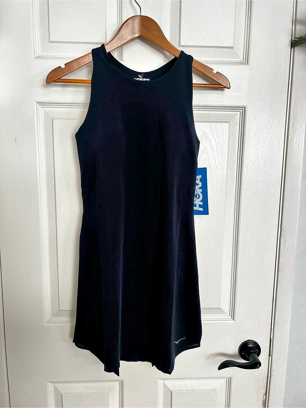HOKA ONE HOKA Outdoor Dress Athletic Mini Dress Black Size Small NWT